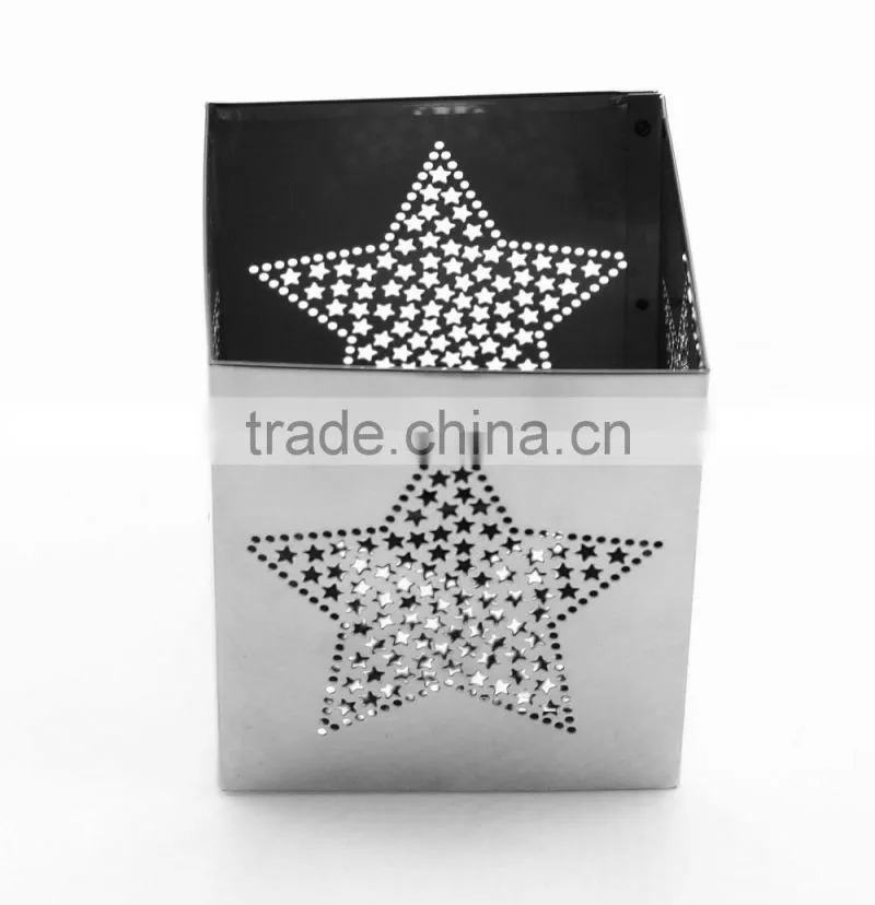 42121 stainless steel candle holder / candle cover