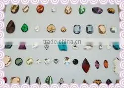 2012 new design sequin mirror beads with flower shaped