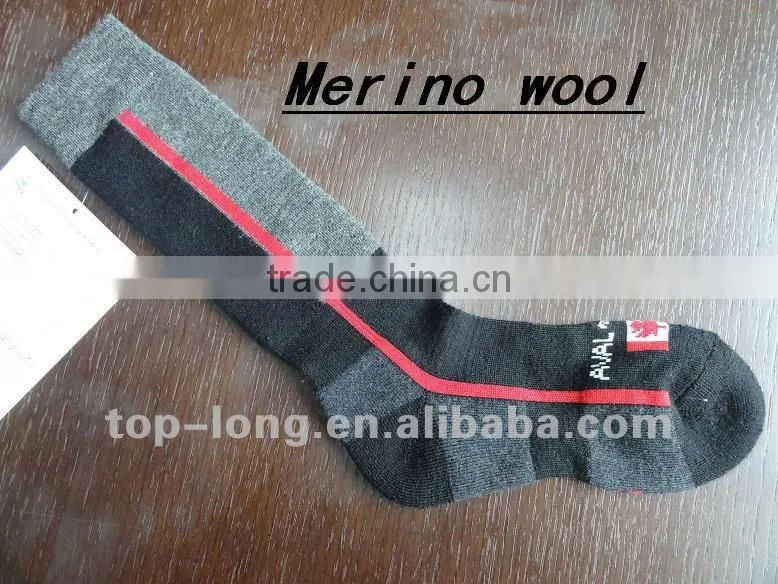 Sports socks men of 40%Merino Wool