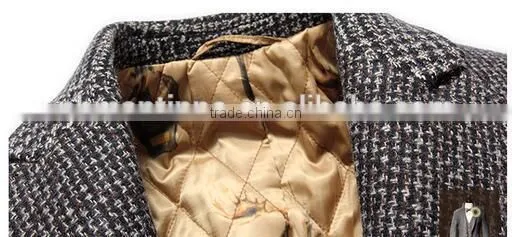 2015 China Clothing Manufacturer Men Winter Wool Coat