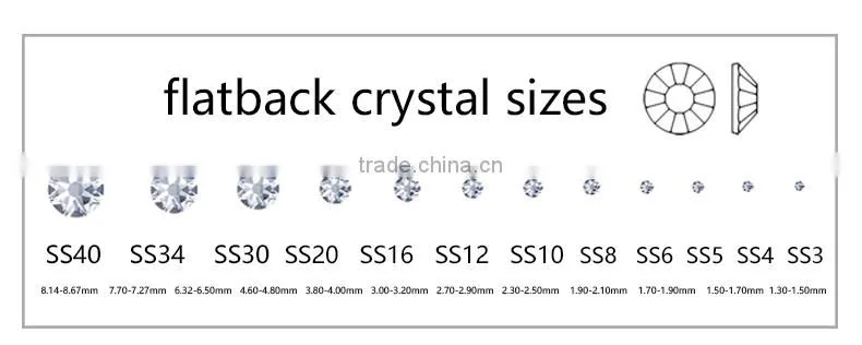 light siam diamond drill strass flat back nail art rhinestones for nail salon