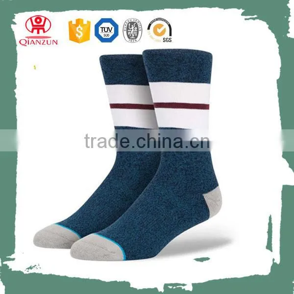 Wholesale cheap bulk 100% cotton Soccer socks make your own socks