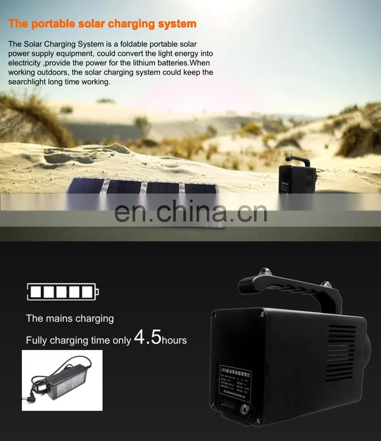 Brightest Handheld Spotlight Video Camera Waterproof Long Range Hid Searchlight