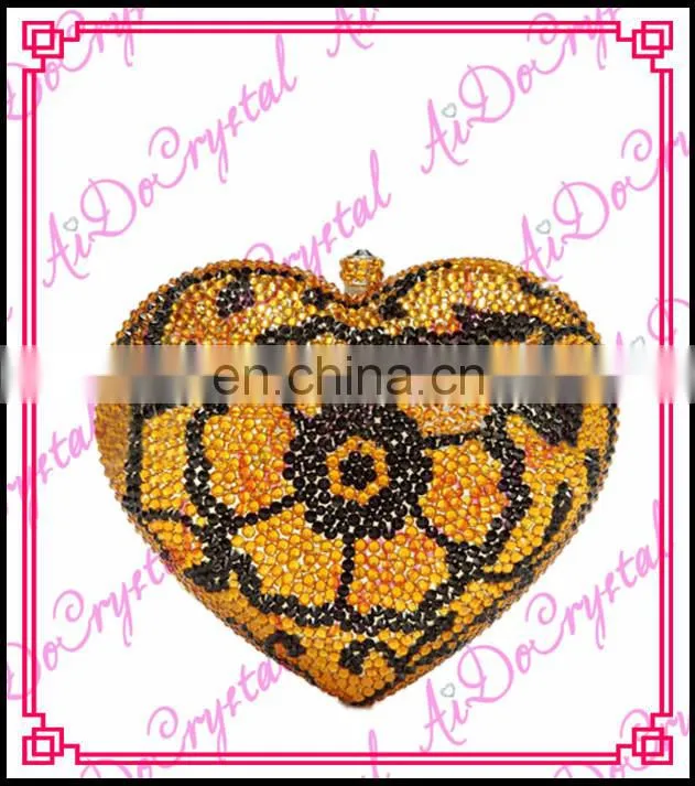 Aidocrystal handmade shining yellow with black flower pattern high heel shoes for ladies evening party peep toe