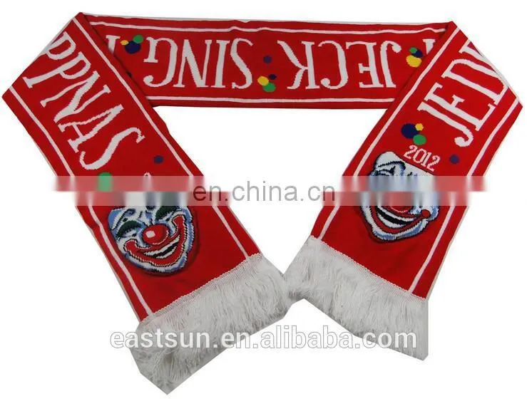 supply customized Football Scarf & Soccer Scarf