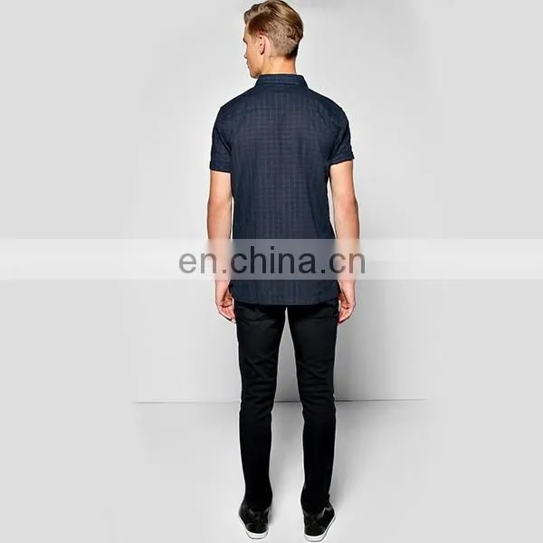 New arrival modern short sleeve latest summer clothes for men high quality mens shirts