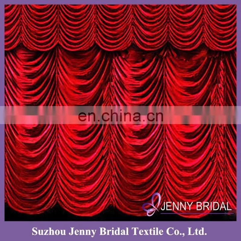 BCK125 velvet curtain fabric american fancy curtain designs velvet backdrop