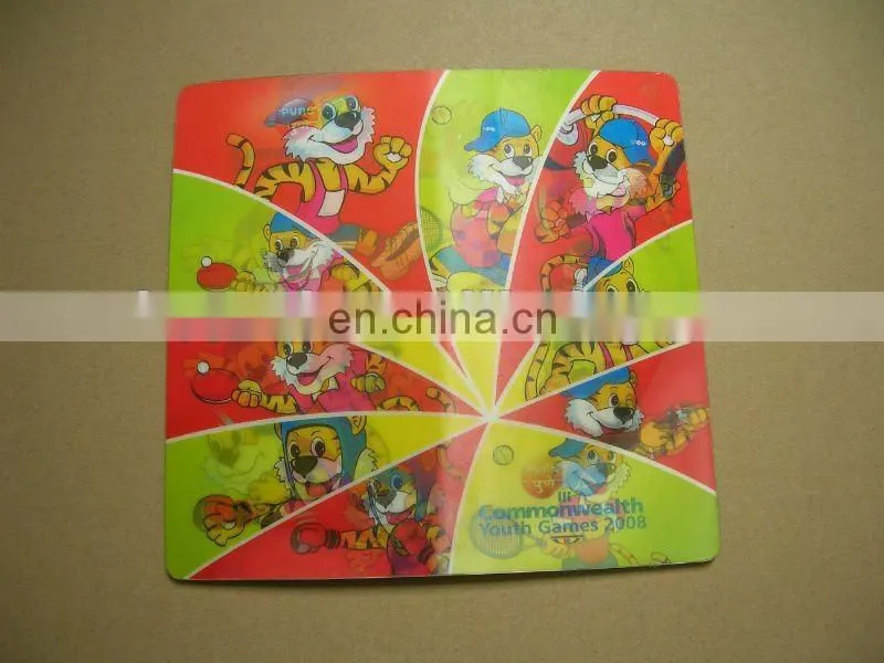 3D lenticular mouse pad