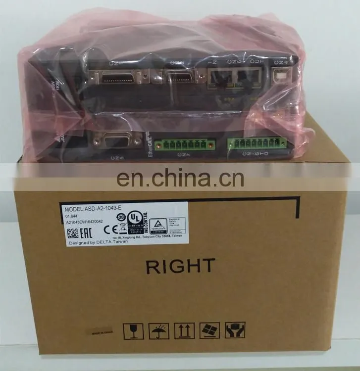 Original Delta AC Servo Drive A2 Series 1kw ASD-A2-1043-E For CNC Cutting Machine