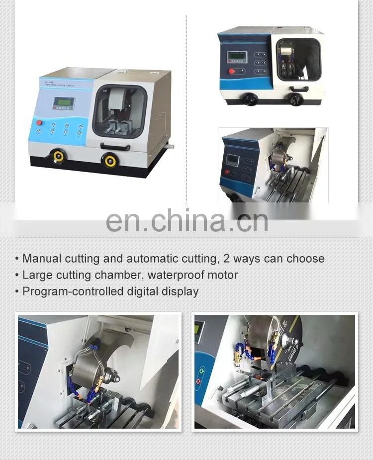 GTQ-5000B High Precision Metallographic Specimen Cutting Machine