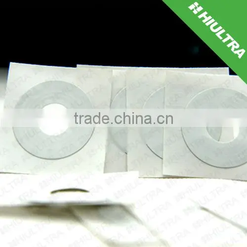 125khz /13.56mhz Anti-tear RFID Paper Adhesive Tag Label with self adhesive