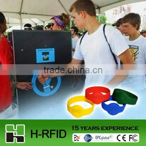 OEM design wristbands rfid silicon 125khz