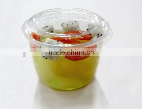 disposable plastic jelly cup