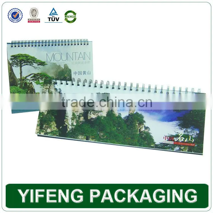 Guangzhou Factory Manufacturer New Design Mini Desk Calendar Printing