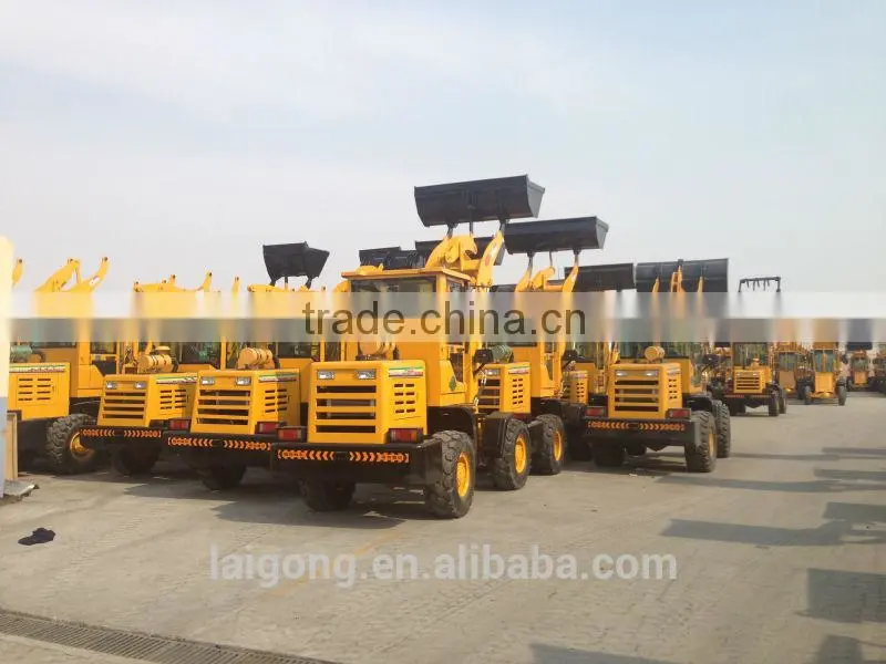 2.5tons payloader with YTO engine tires16/70-24