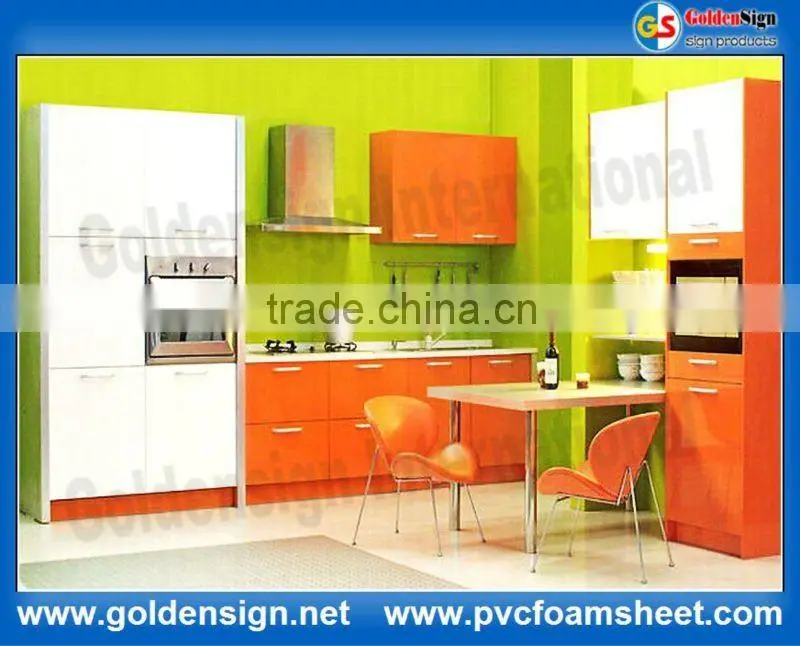 high quality pvc gypsum ceiling board /hot size 1.22m*2.44m/biggest manufacturer in Shanghai
