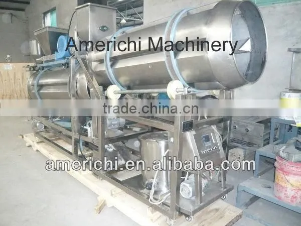 Corn puffed snacks food machinery to Benin