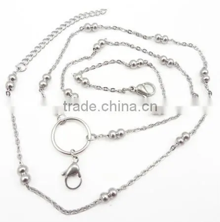 fashion necklaces 2014 stainless steel silver snake chain necklace