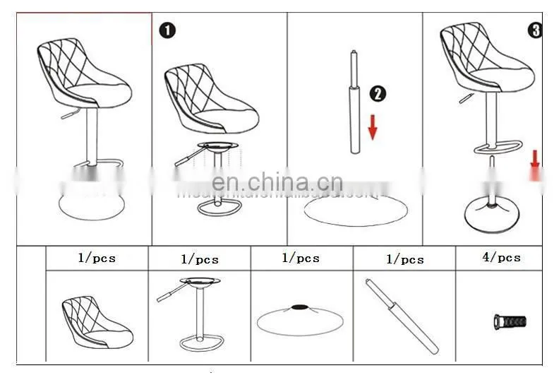 Vital high stool restaurant breakfast bar stools chair