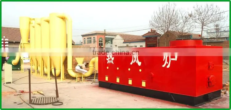 Popular wood wooking machine with air flow dryer/Environment friendly drying equipment