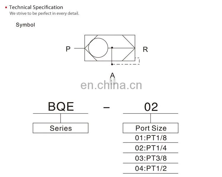 SNS BQE Series professional pneumatic air quick release valve air exhausting valve