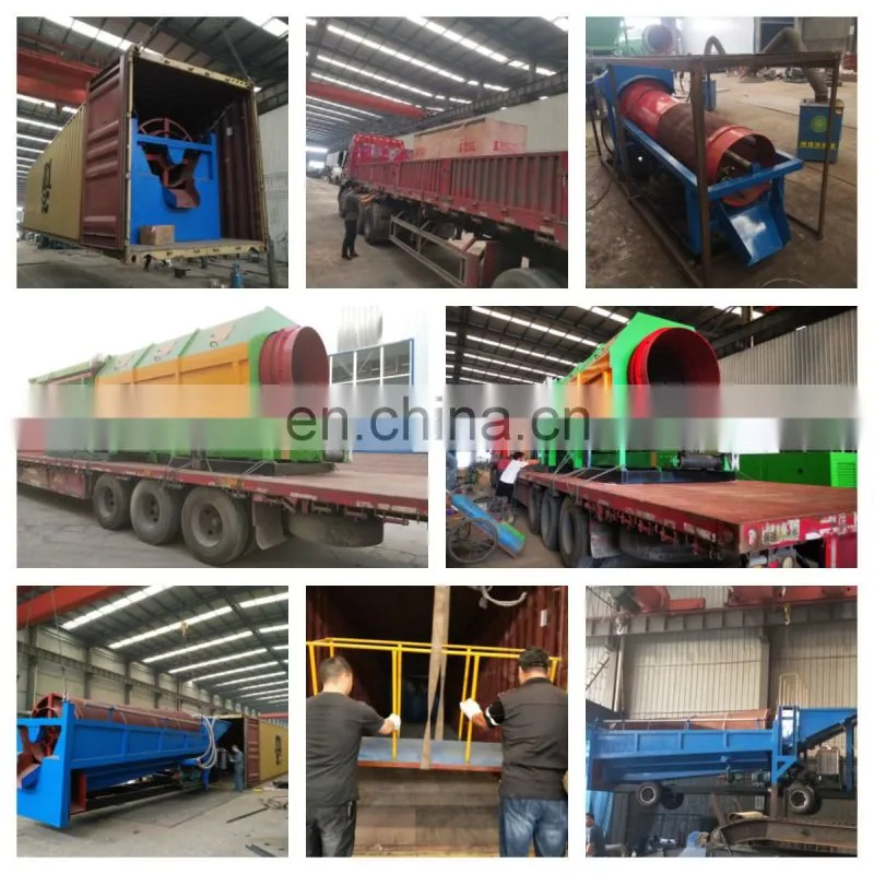 Mini Mining Machine Industrial Trommel Screen Mobile Gold Washing Plant