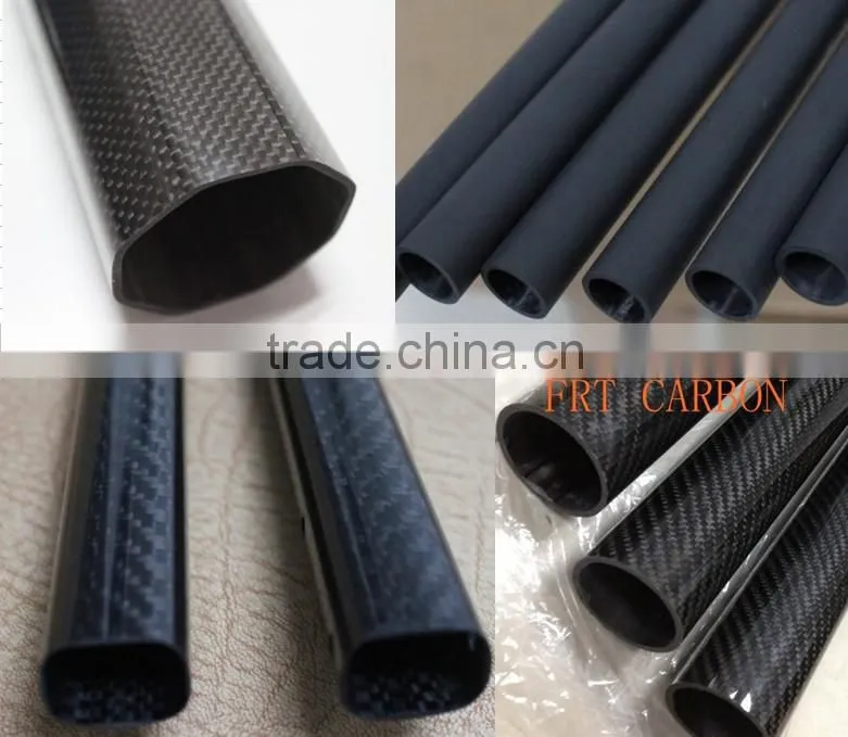 black Carbon fiber unidrectional tube /plate ( Round /Square Tubing products)