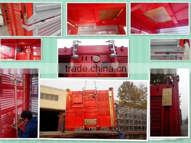 SC200B/200B Construction elevator high quality products Pickling phosphating