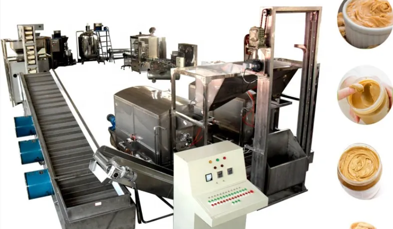 150kg/hr Capacity Peanut Butter Production Line
