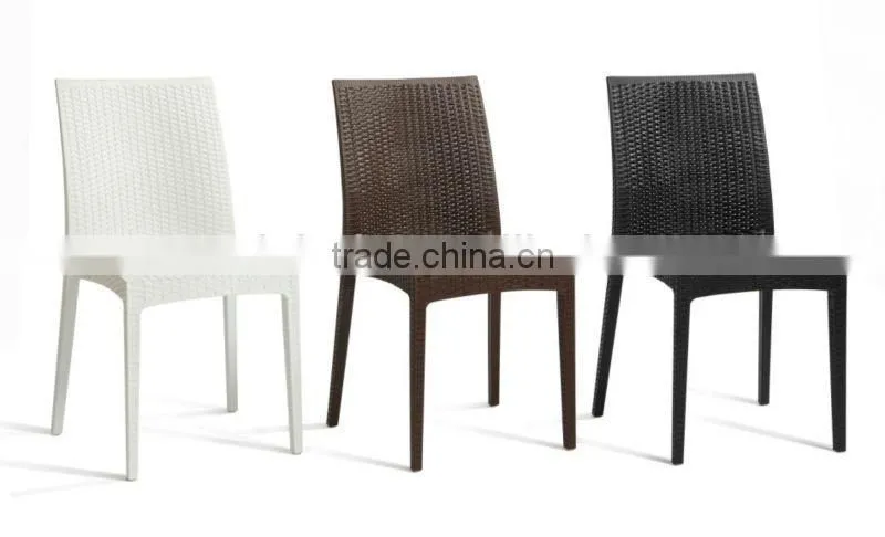 garden furniture stackable rattan dining chair