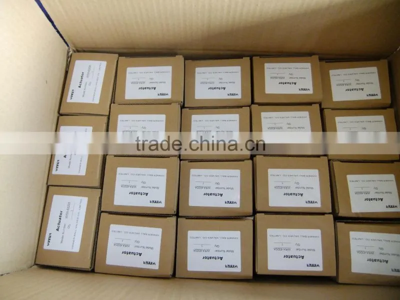 24VDC/AC, on/off or 3 point control ball valve stepping motor actuator