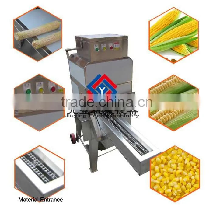 Amazing sweet corn processing machine