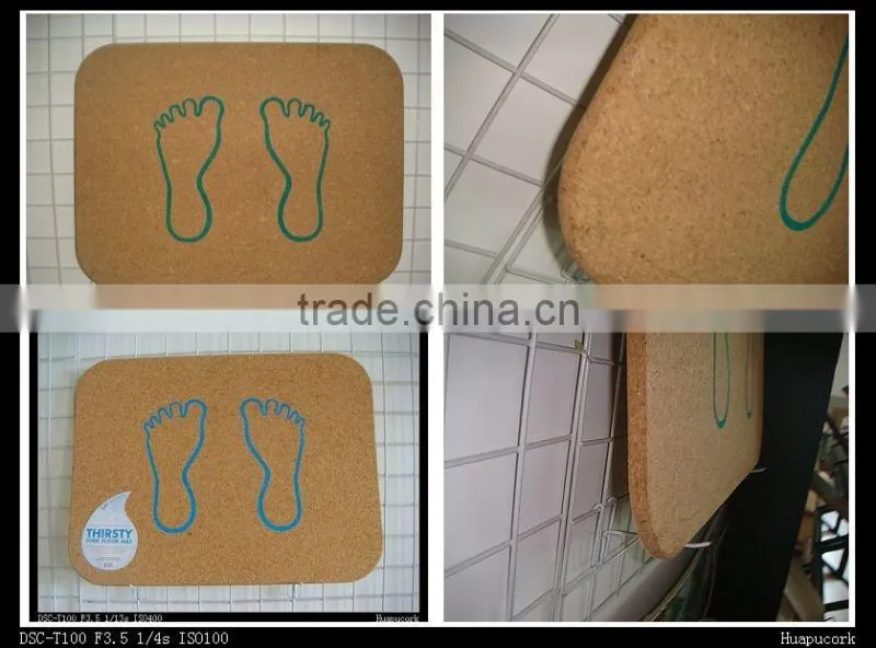 cork bathmat/cork shower mat