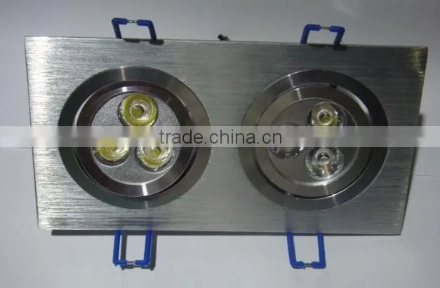 1w red led ceiling light
