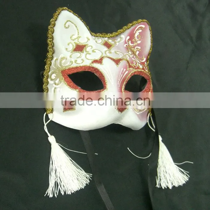 Sexy Animal Cat Mask For Carnival Hand Made Perfect Pattern