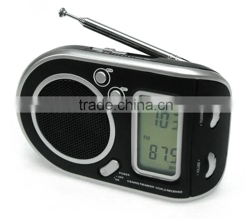 Fashionable Fancy Multiband AM FM SW Personal Portable Radio