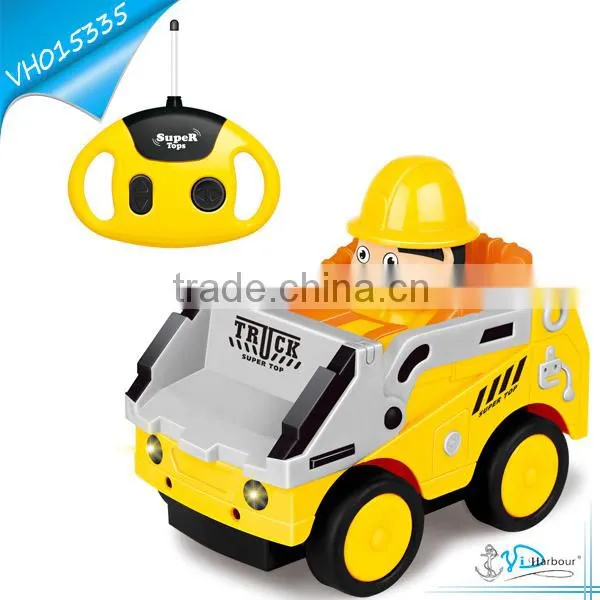 Music and Light RC Dump Truck for Children 2016