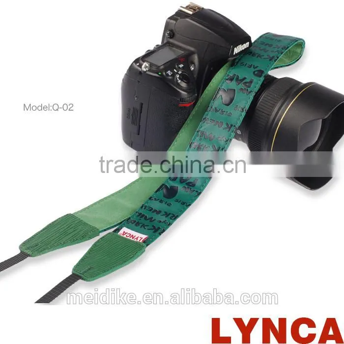 LYNCA Russian series floating leather camera strap for wholesale