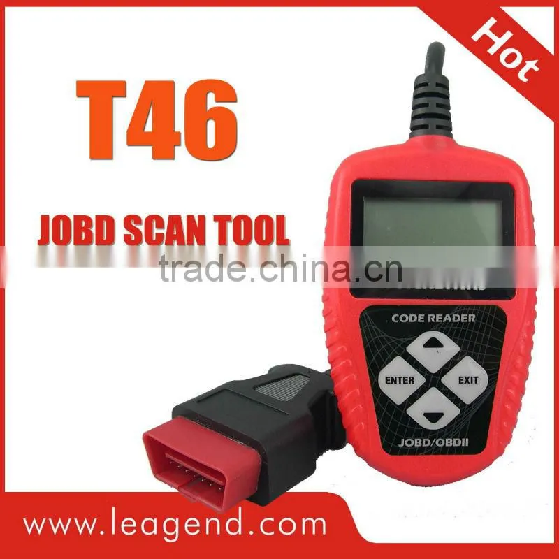 High-quality OBD2/EOBD JOBD engine analyzer /auto code reader T46-View freeze frame data,Updateable online