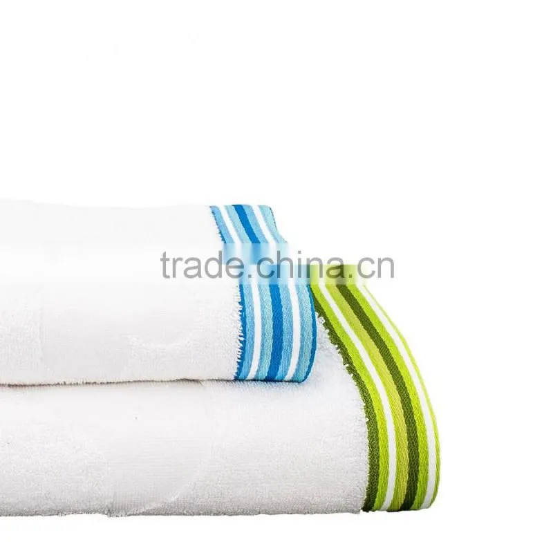 100% cotton microfiber fabric yard for bath towel