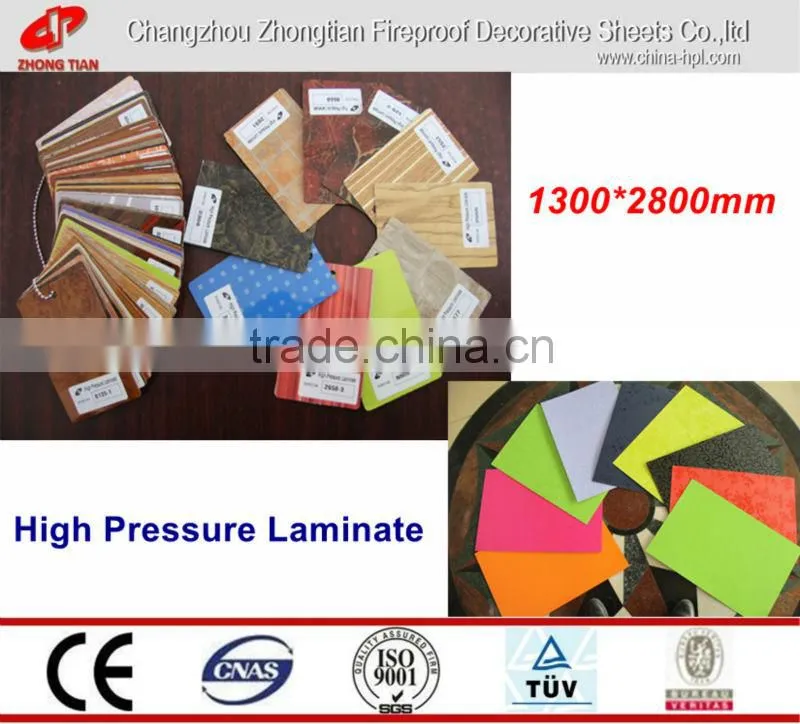 Plywood HPL;kitchen laminate sheets/HPL Sheet (solid color series)4*8