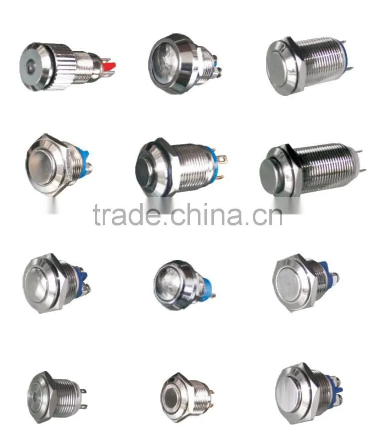 SAIP/SAIPWELL Metal Button Wholesale Electronic Start Stop Push Button for Elevator