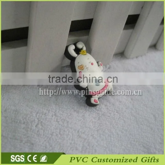 cute running bunny fridge magnet plastic item manufacture