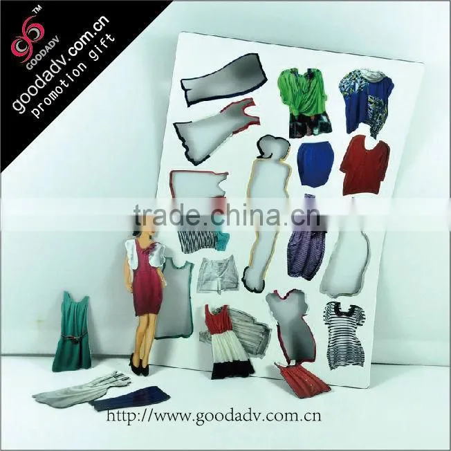 2015 hot selling lovely toys puzzle / magnetic puzzle.