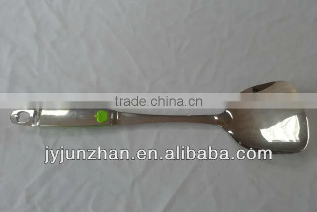 Stainless steel 201 Spatula with low price made in Jieyang factory directly with SS handle