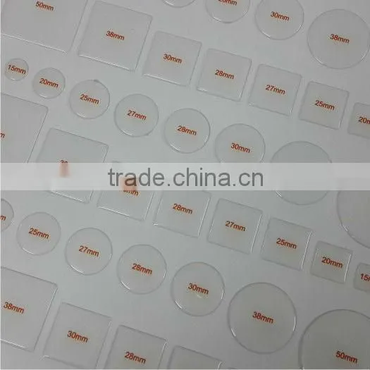 High Quality Hybrid Car Epoxy Dome Logo