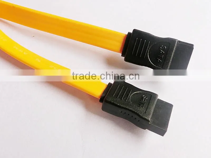 colorful SATA 7p to 7p power flat cable