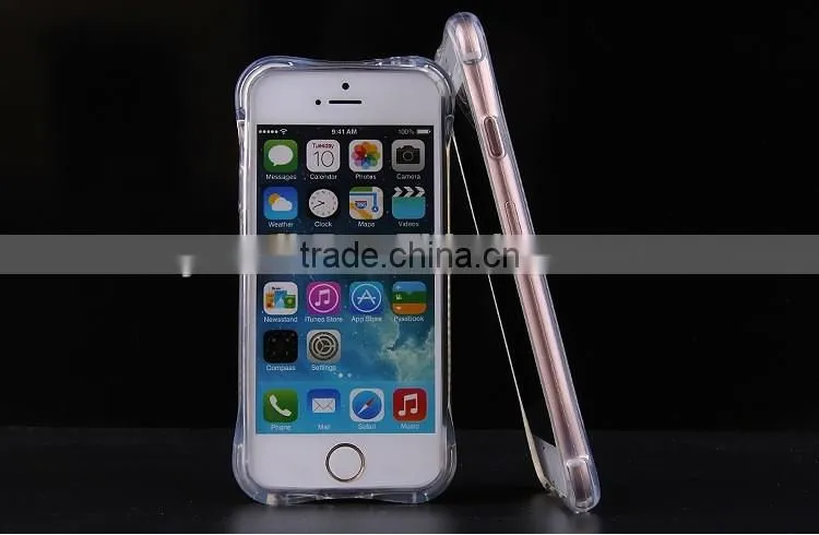 New shockproof Ultra Thin Light Clear Soft Gel TPU Silicone Case Cover For iPhone 6 6S pLUS