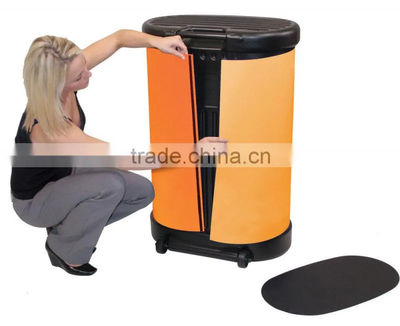 large banner stand arc shape pop up display