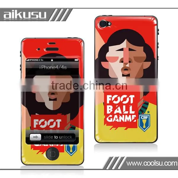 wholesale factory luxury epoxy gel skin PU case cover for iPhone 4 5s